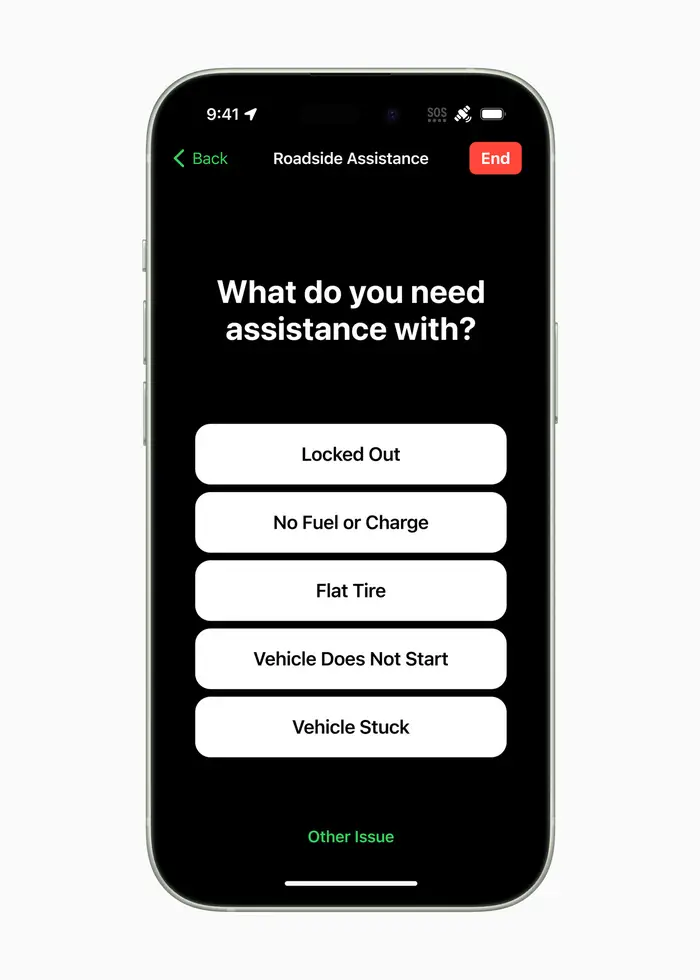 iPhone 15, iPhone Pro, and iPhone Pro Max | Roadside Assistance